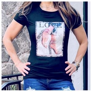 Fabulous Chic Graphic Top